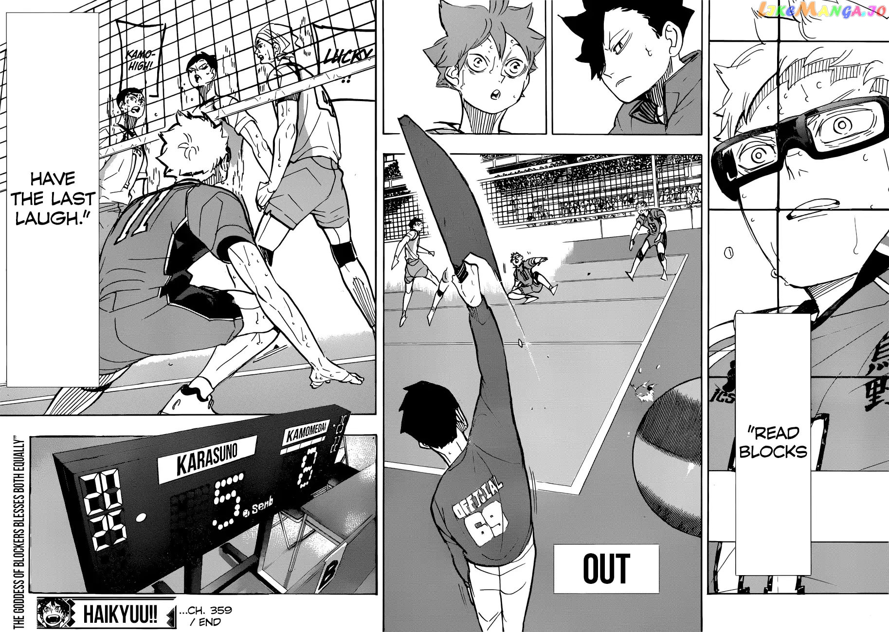 Haikyuu!!, Chapter 359 image 18